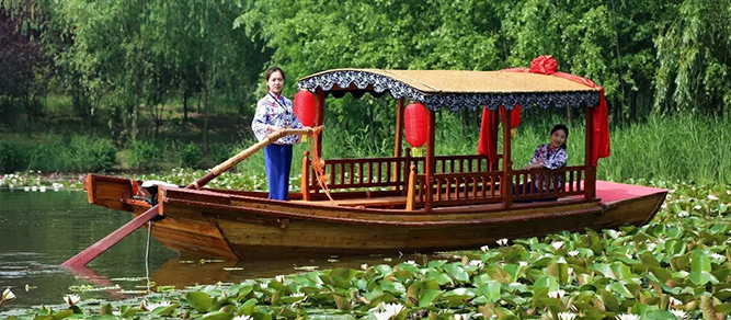 单篷船